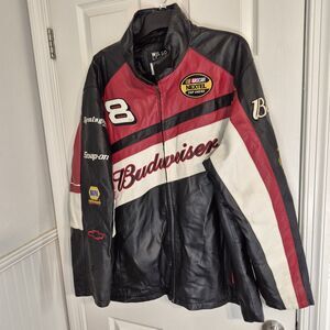 Wilsons Leather Dale Earnhardt Jr Budweiser Chase Authentic Nascar Jacket 2XL